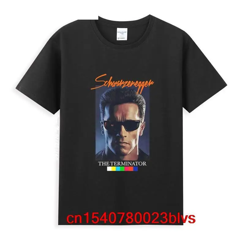 

Arnold Schwarzenegger T-Shirt Homme Summer Tops Short Sleeve Tee Shirt Pure Cotton Style Unisex