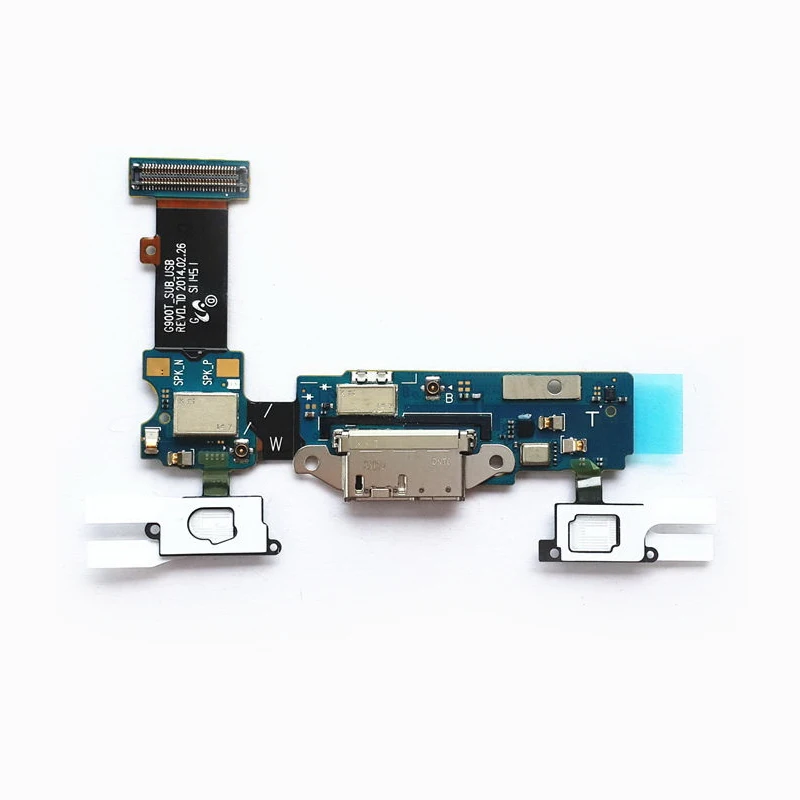 Replacement Charging Flex Cable for Samsung Galaxy S5 G900F G900A Microphone MIC USB Charging Port Socket Dock Connector