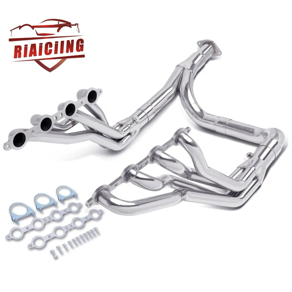 Stainless Steel Exhaust Manifold Header For CHEVY/GMC GMT800 SILVERADO/SIERRA 1500 99-06 EXHAUST MANIFOLD HEADER+Y-PIPE