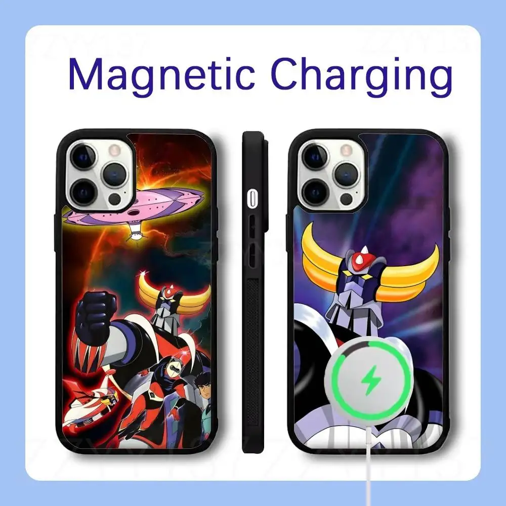 

UFO R-Robot G-Goldorak Phone Case For iPhone 17,16,15,14,13,12,11,Pro,Max,Plus,Air,Mini,SE Magsafe Magnetic Wireless Charging