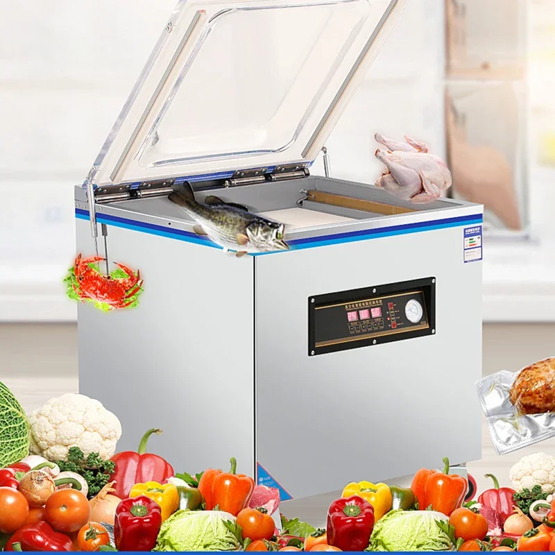 Máquina De Selagem De Alimentos A Vácuo, Comercial, Doméstico, Filme, Embalagem, ZK-300