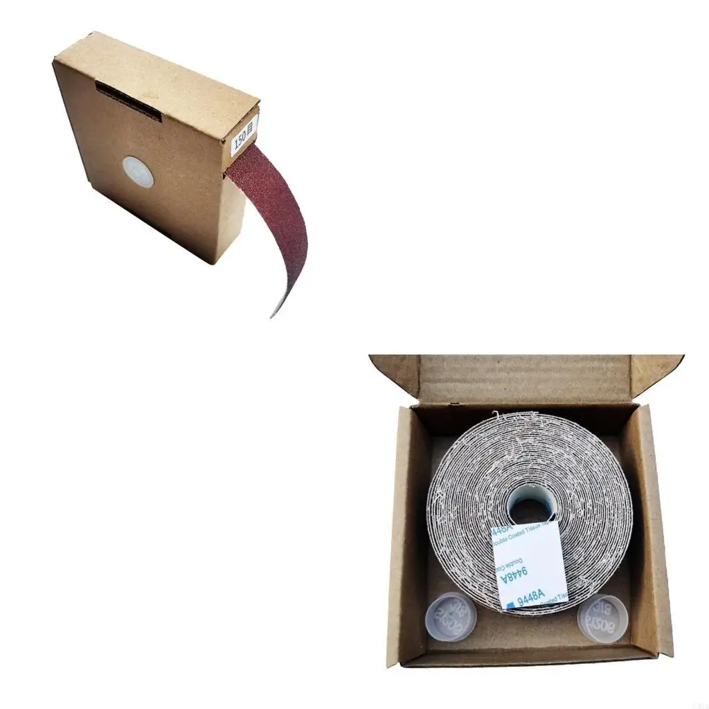 

Emery Cloth Roll Abrasive Sand Paper 80 100 120 150 240 180 320 400 600 Grit Sandpaper Rolls with Dispenser