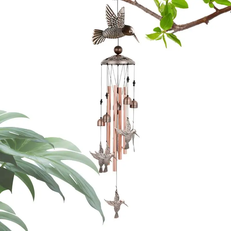 

Bird Wind Chimes For Outside Outdoor Decor Hummingbird Metal Wind Chimes Wind Chime Garden Decor For Garden Bedrooms Terrace