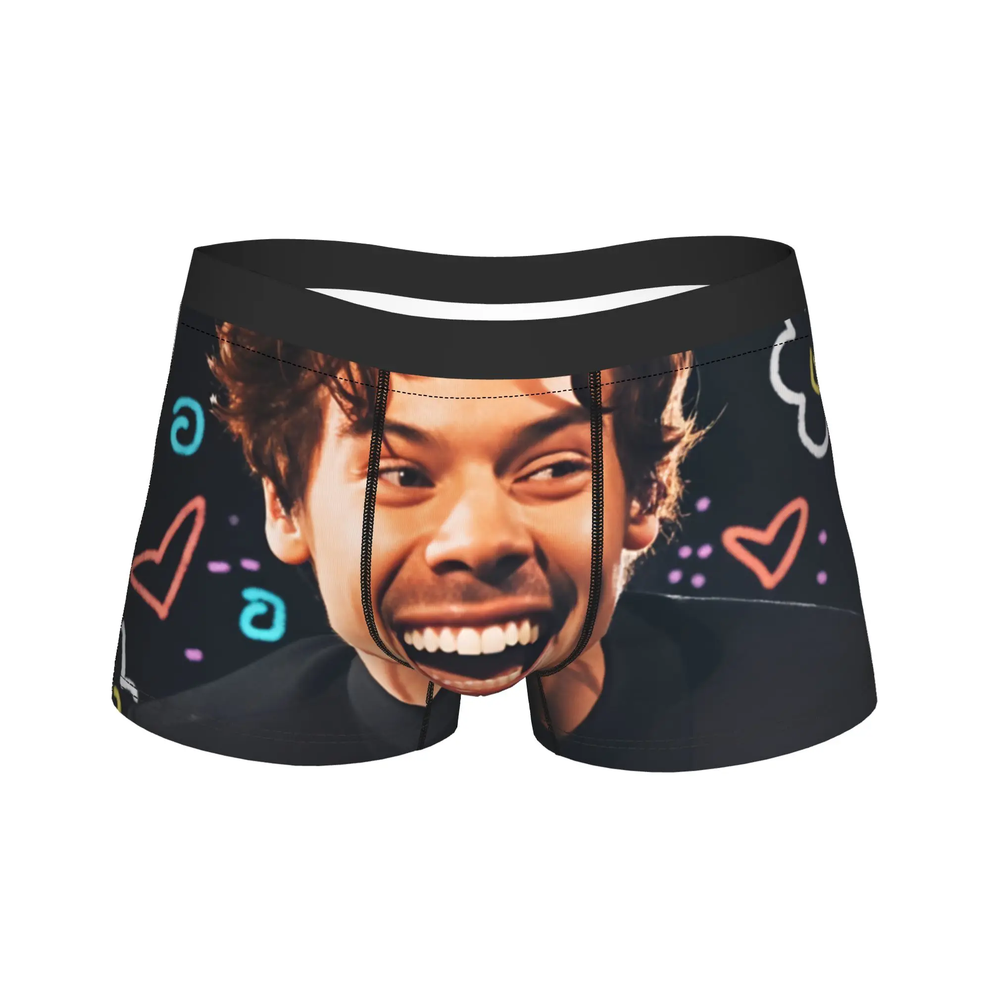 

Нижнее белье Harrys Styles, мужские шорты, классические боксеры, модный дизайн, трусики больших размеров