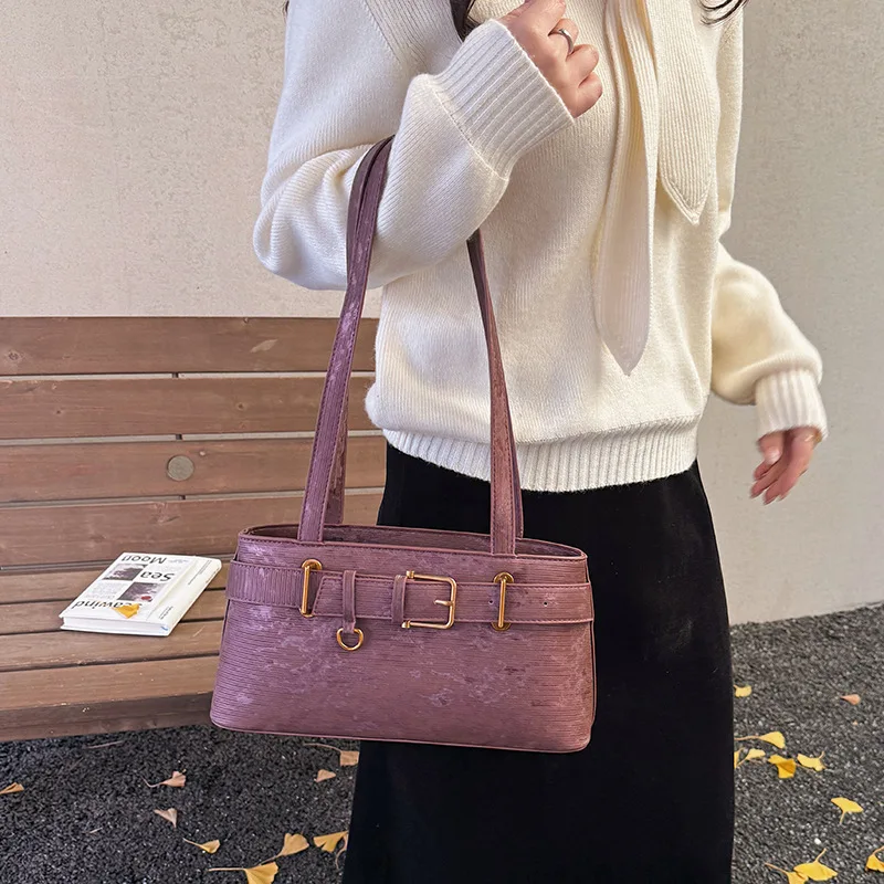 

2025 A/W Vintage Women‘s Handbag, Genuine Leather Multi-way Shoulder Crossbody Purse, Retro Chic Large Capacity Tote for Work