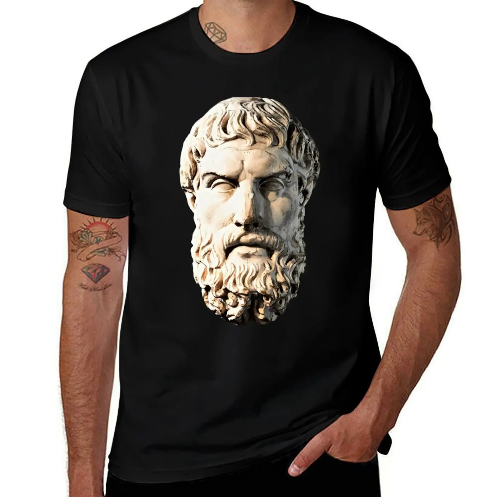 

Epicurus T-Shirt t shirt man luxury mens graphic t shirts t shirts cotton 100% T-Shirt