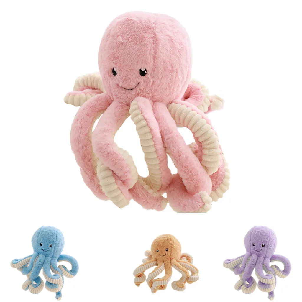 18cm Large Size Toy Cute Octopus Plush Toys PP Cotton Stuffed Animals Doll For Children Girls Home Decoration Birthday Gifts