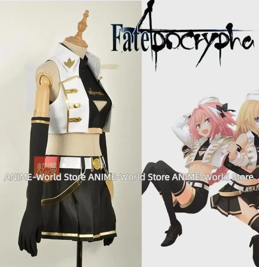 Anime Fate/stay night COSPLAY Joan of Arc COS Type moon racing Halloween Party Racing suits Costumes