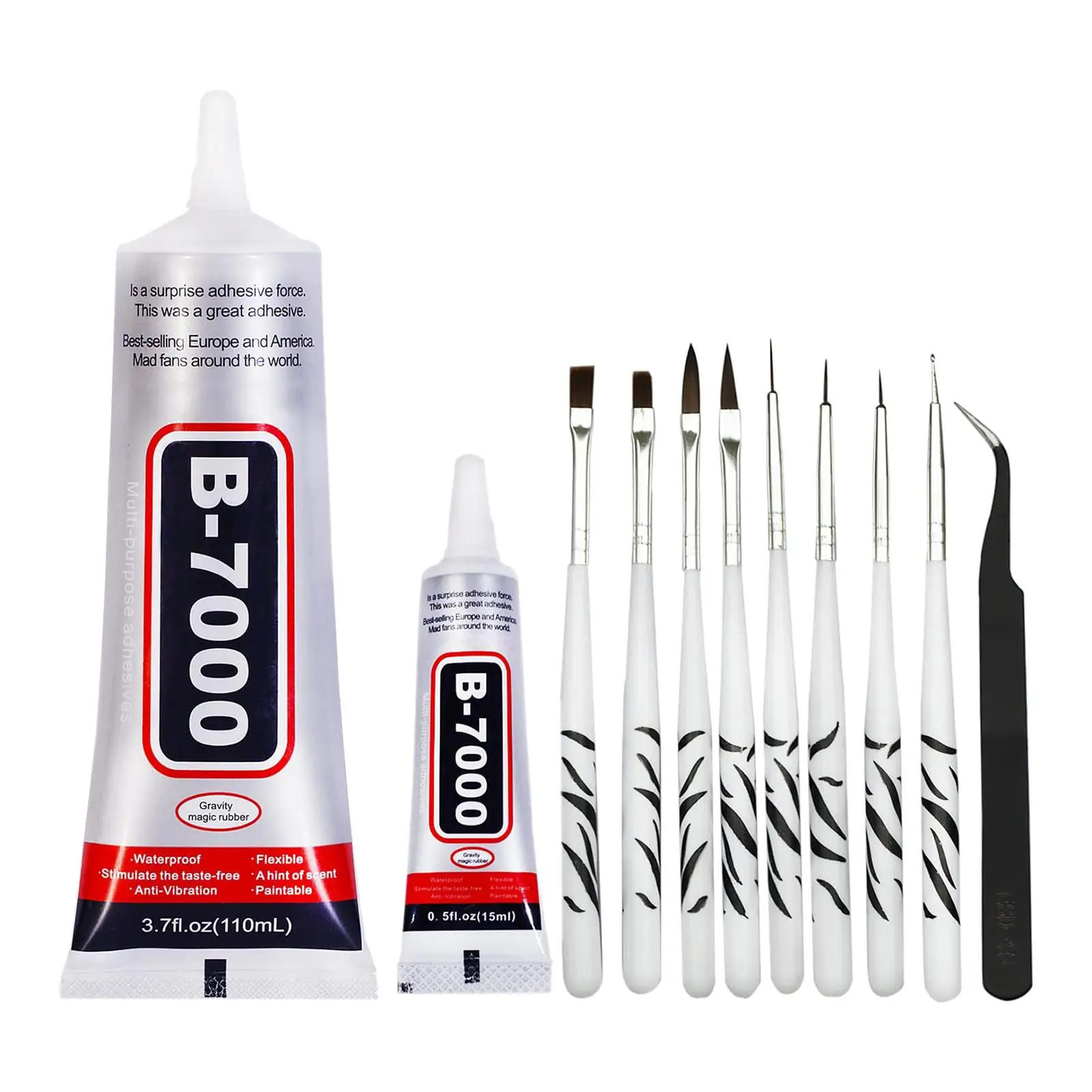 Upgrade Glue Clear with Tip Crafts Kit for Adhesive Children