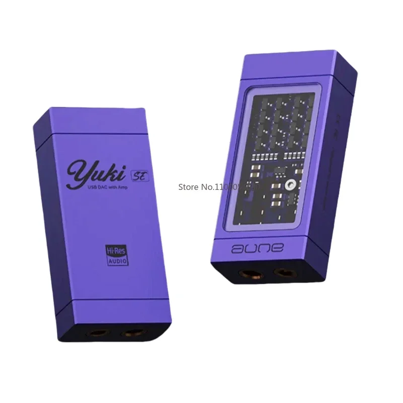 Original AUNE Yuki SE DAC Decoding Amplifier for Mobile Phone Small Tail Integrated Machine Digital Analog Portable HIFI DAC&