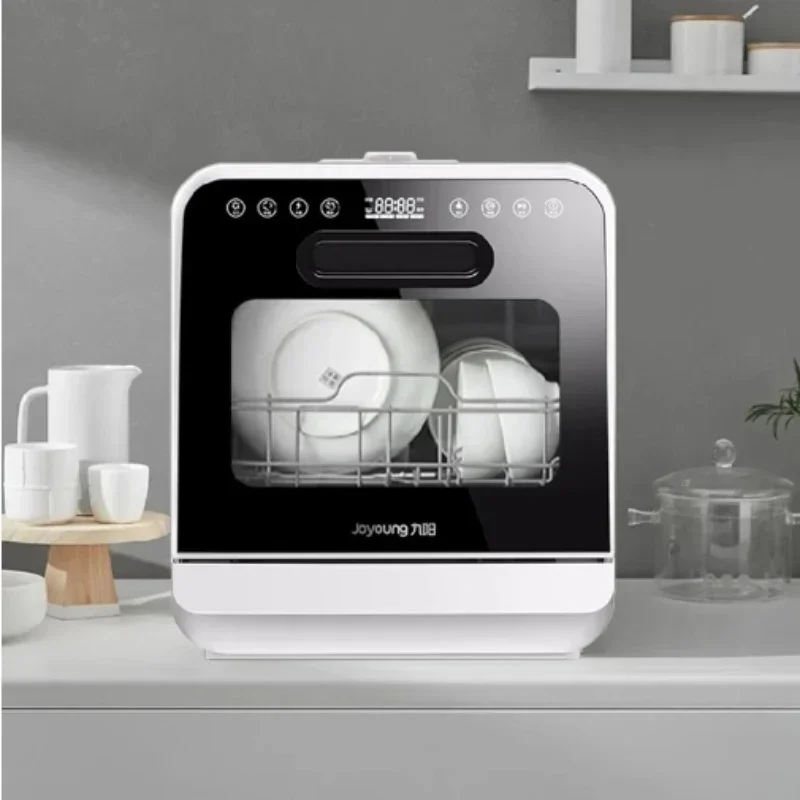 [new Model]Dishwasher Household Small Desktop Installation-Free 6-Person Fully Automatic Water Inlet Table Dishwashing Machine