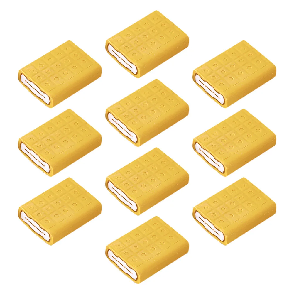 10-delige ijsgum Leuke potloodgommen voor schoolkinderen Cartoon Creatieve Pvc Student