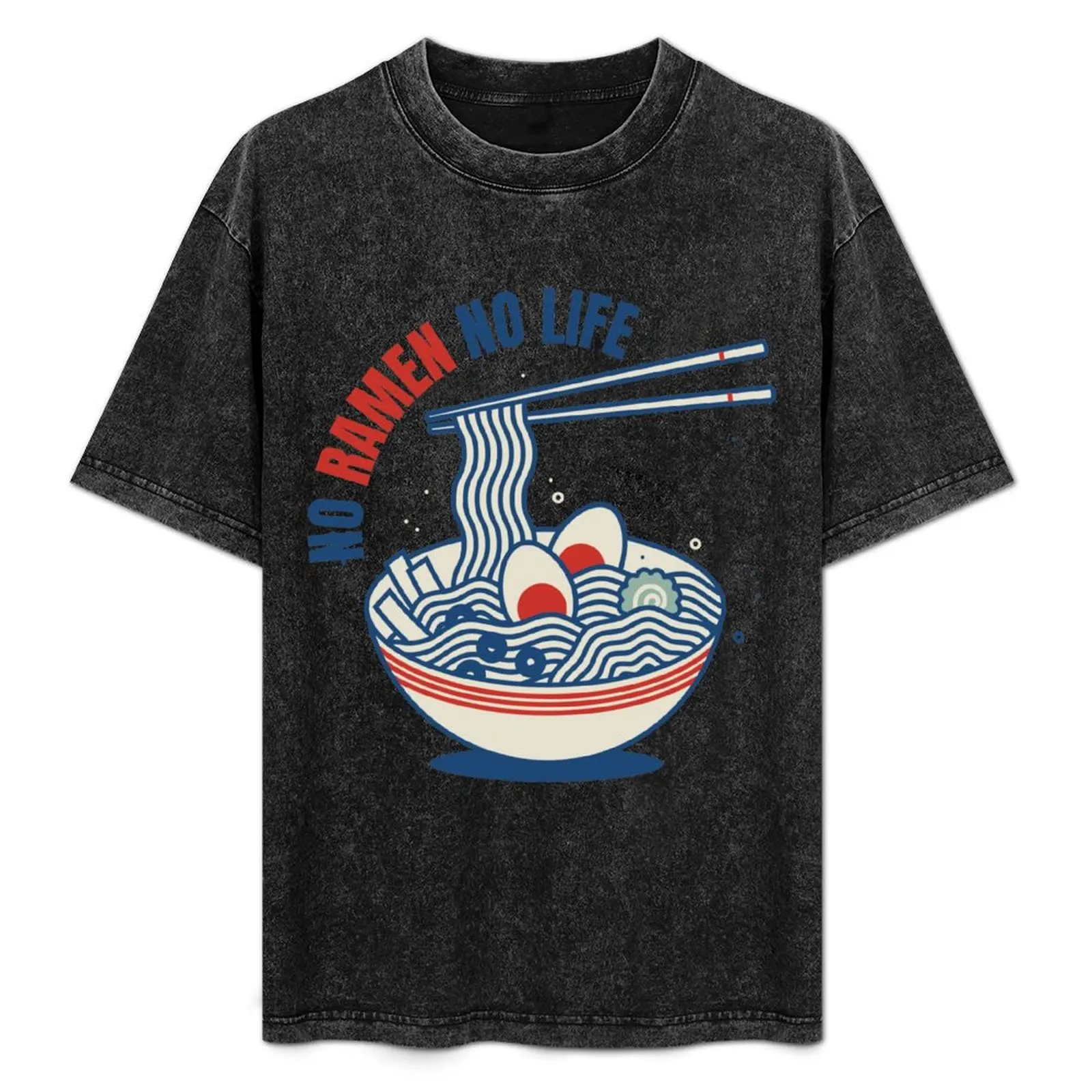 

BEST SELLER - No Ramen no life T-Shirt Relaxed Casual Short Sleeve Tee