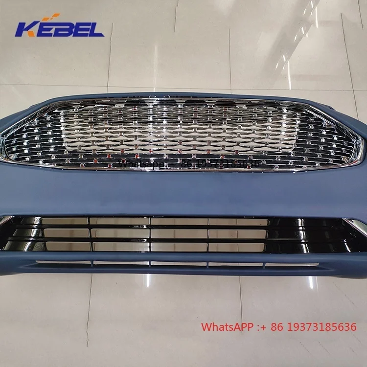 Комплект переднего бампера KS73-17757-SR KS73-8200-A OEM KS73-15A254-DA Автомобильные бамперы передние для Ford Fusion 2017 2018 2019 Комплект переднего бампера KS73-17757-SR KS73-8200-A OEM KS73-15A254-DA Автомобильные бамперы передние для Ford Fusion 2017 2018 2019