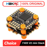 HAKRC F405 V2 mini Stack F405 Mini Flight Controller Dual BEC W/ 35/40/60/65A 4in1 ESC DShot150/300/600/1200 PWM for RC Drone