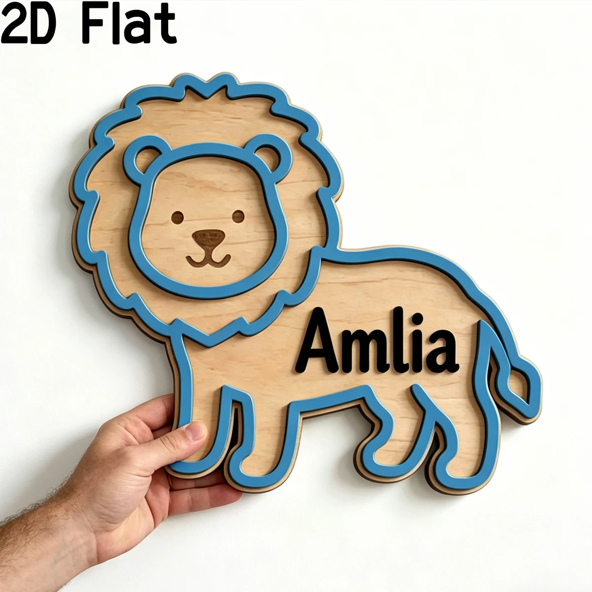 Plaque nominative en bois pers - Home Decor Diy avis et prix