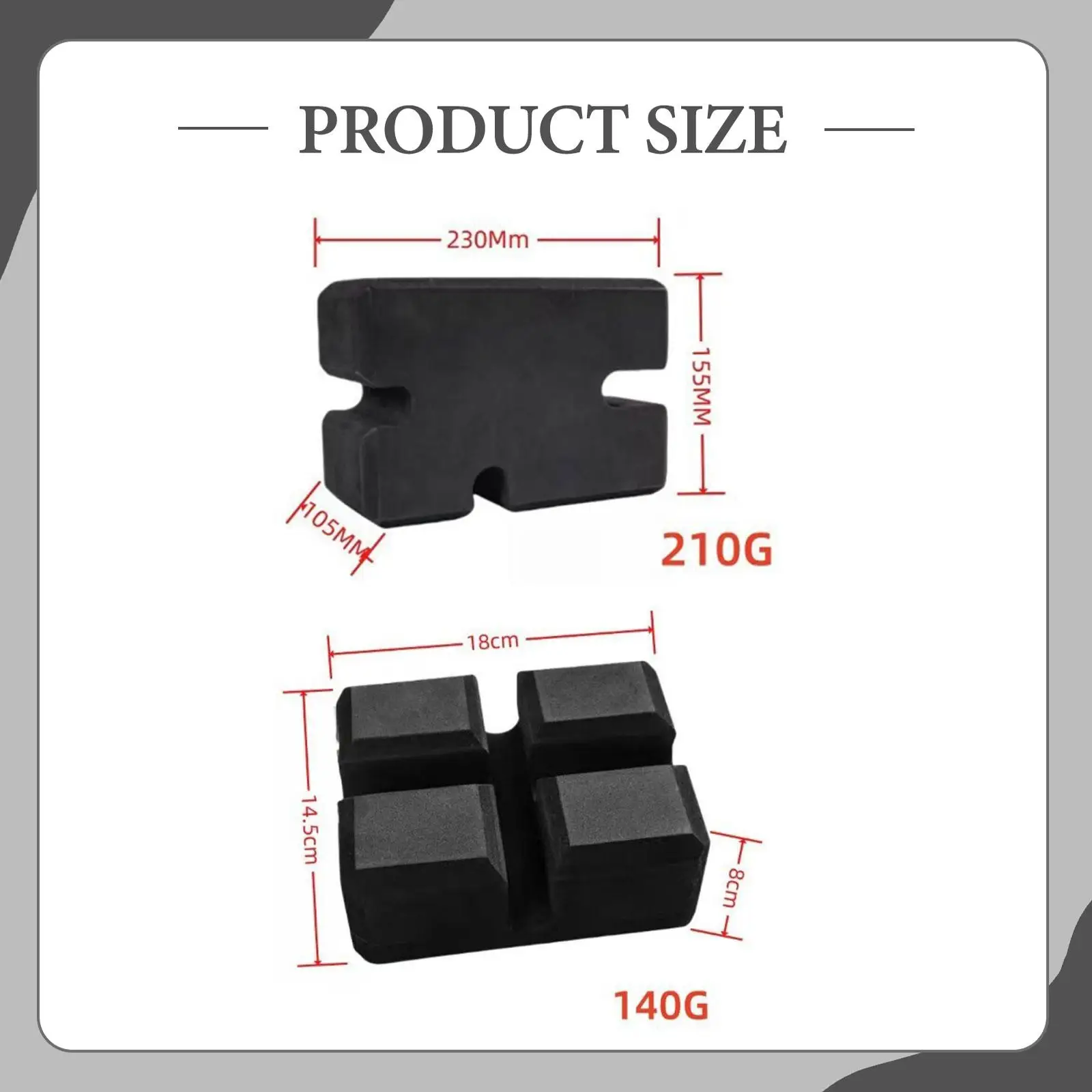 Fitness Bench Rest EVA Foam Block Weightlifting Adjustable Exercise Barbell Board for Strength Routine