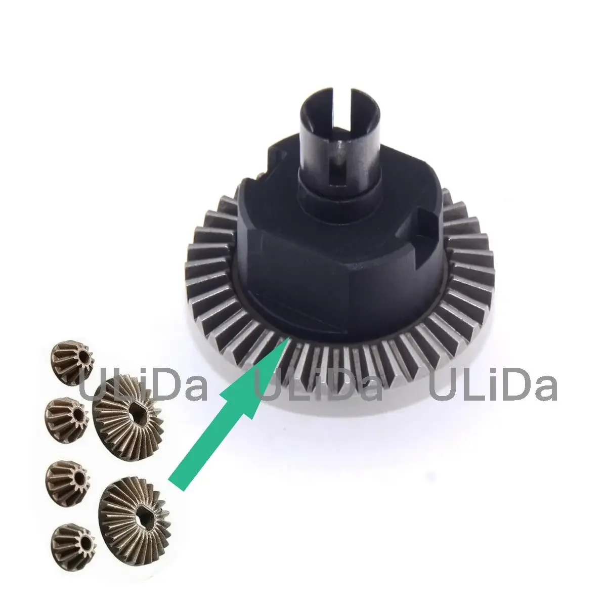 HSP 02024 Engrenagem diferencial completa para peças sobressalentes de carro modelo 1/10 RC Fit Buggy Monster