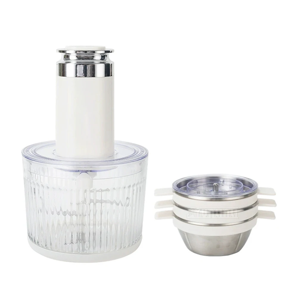 مفرمة خضراوات سعة 1.2 لتر، مفرمة لحم كهربائية، مفرمة لحم كهربائية