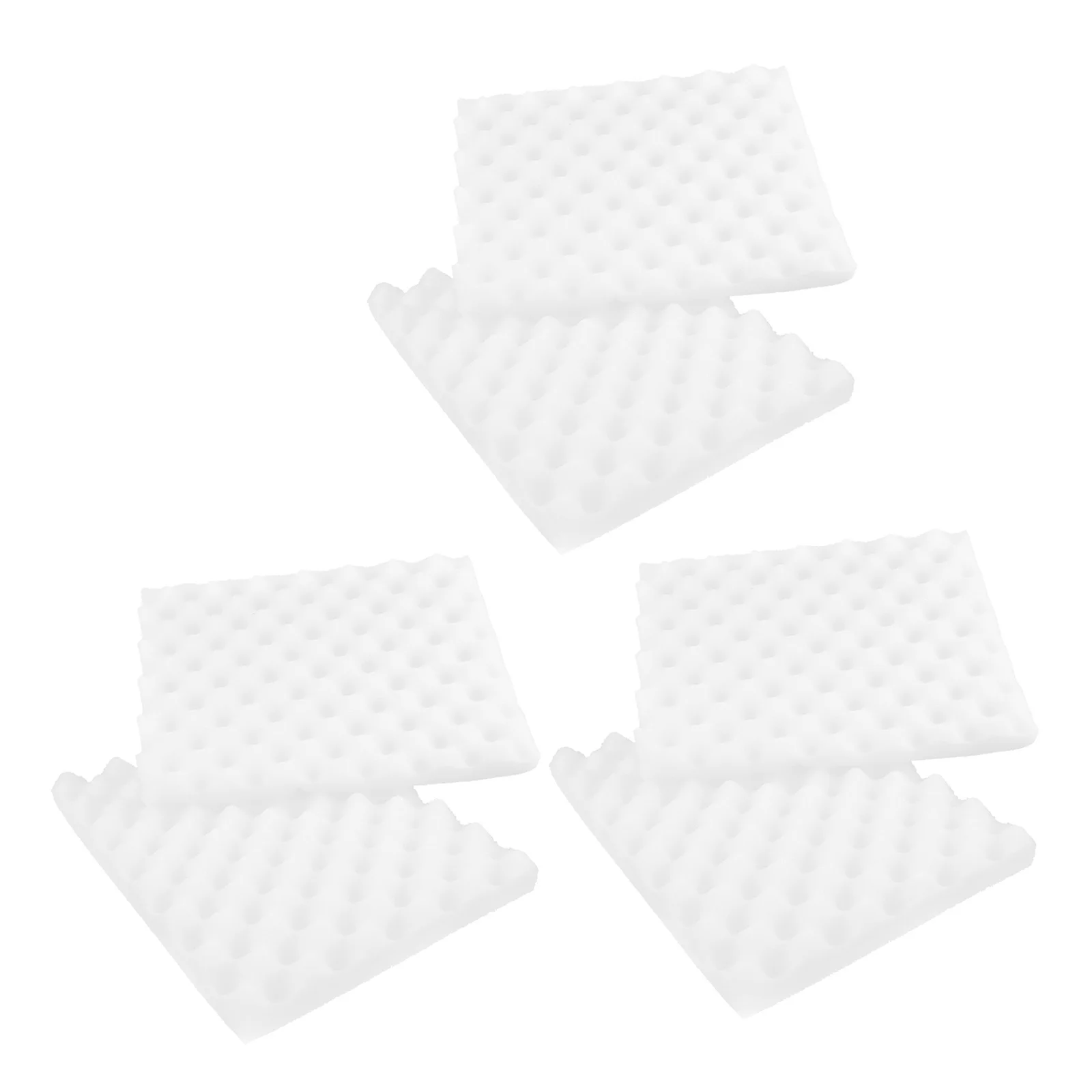 แผ่นฟองน้ำขึ้นรูปฟองดองท์ 6 ชิ้น รูปทรงคลื่น สำหรับตกแต่งเค้ก อุปกรณ์ทำขนม แผ่นฟองน้ำขึ้นรูปฟองดองท์