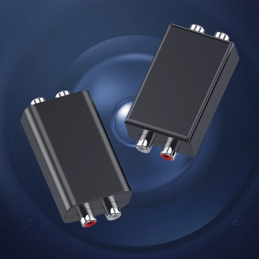 

Ground Loop Isolator Audio Isolation Connector Car Stereo Reducer Signal Filter Car Audio Accessories Hum Noise