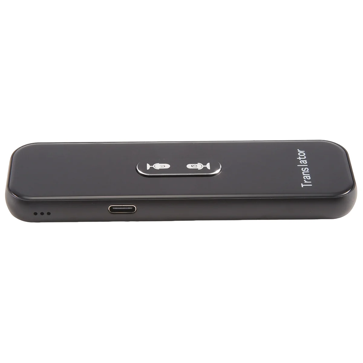 مترجم IngeniousVoice 137 لغة متعددة اللغات ترجمة فورية لاسلكية تطبيق مترجم في الوقت الحقيقي (أسود) أنيق