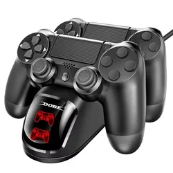 Dual Fast Charger For PS4 Wireless Controller Type-C Charging Dock Station For Sony Playstation 4 Joystick For PS4 Accessories