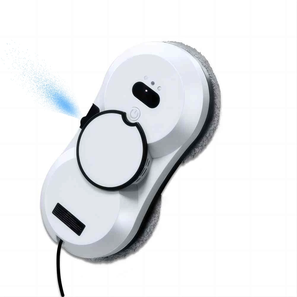 

Automatic Window Cleaning Robot Vacuum 3Kpa High Suction Glass Cleaning Machine Window Cleaner Robot with Water Spraying