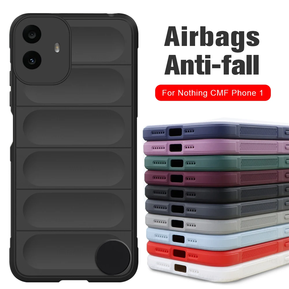 Shell For Nothing phone 2a Plus 2a＋ phone2a ＋ Air-bag Anti-fall Case CMF Phone 1 phone1 Phone2a＋ CMF1 Lens protector back cover