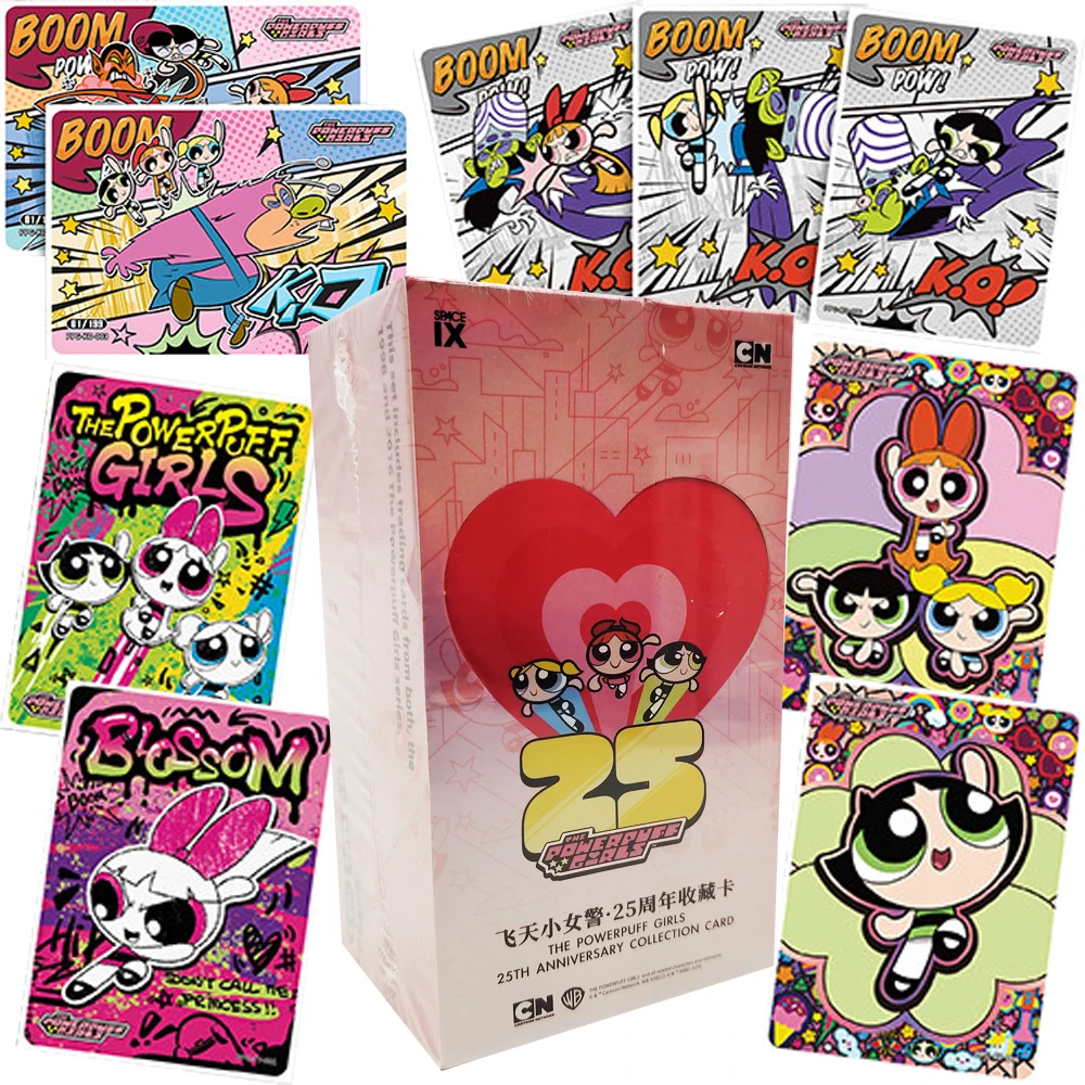 

Коллекционные карточки с классической анимацией для детей: милые девочки, крутые и очаровательные, памятные карточки к 25-летию, подарок для хобби