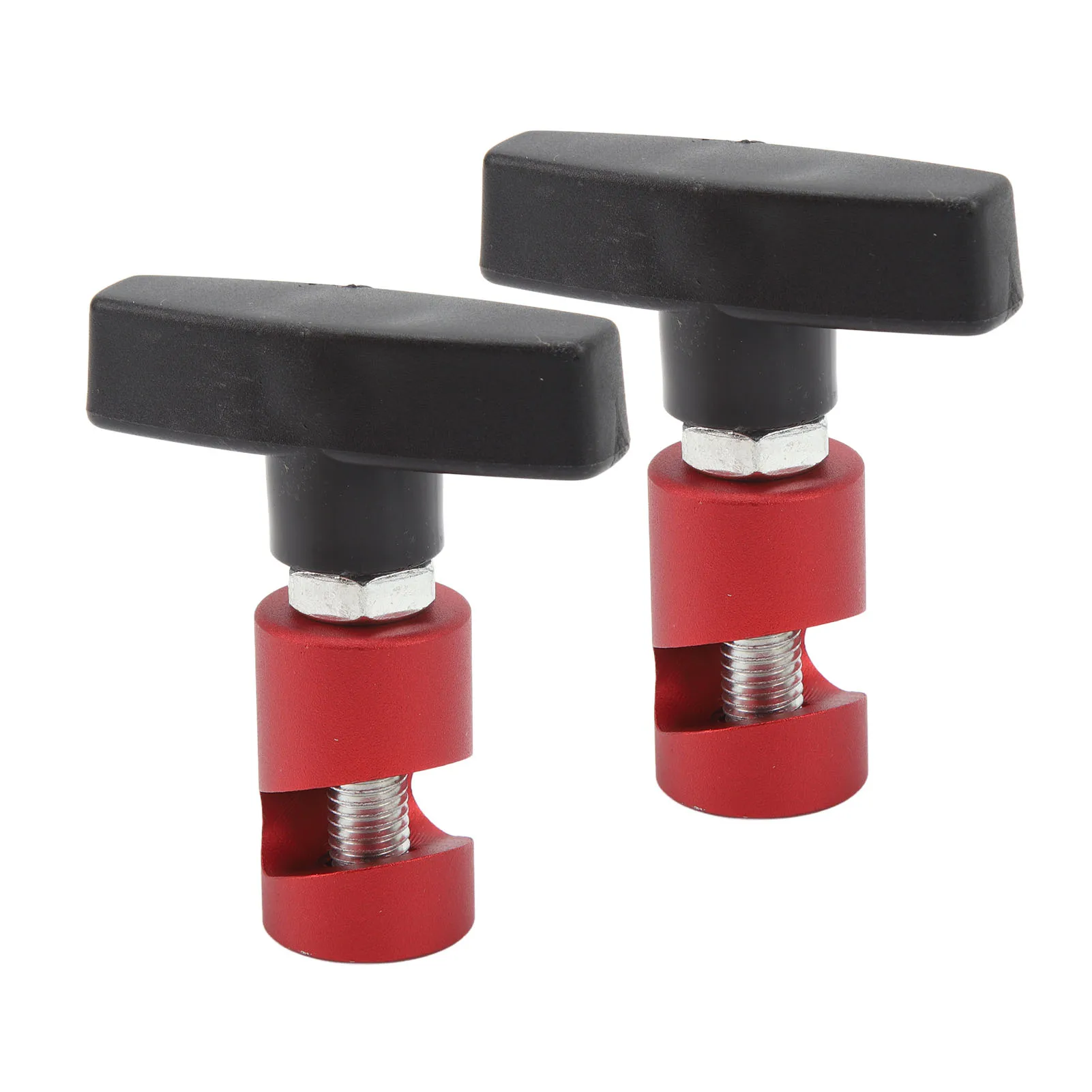 

2pcs Lift Support Clamp OEM 2 in 1 Hood Strut Clamp & Spark Plug Caliper Tool for Car Hood Tailgate Red Support Repair Accessory