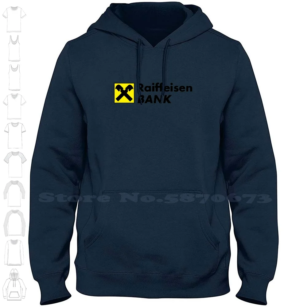 Raiffeisen Bank International Logo Fashion Sweatshirt Top Quality 100% Cotton Hoodies