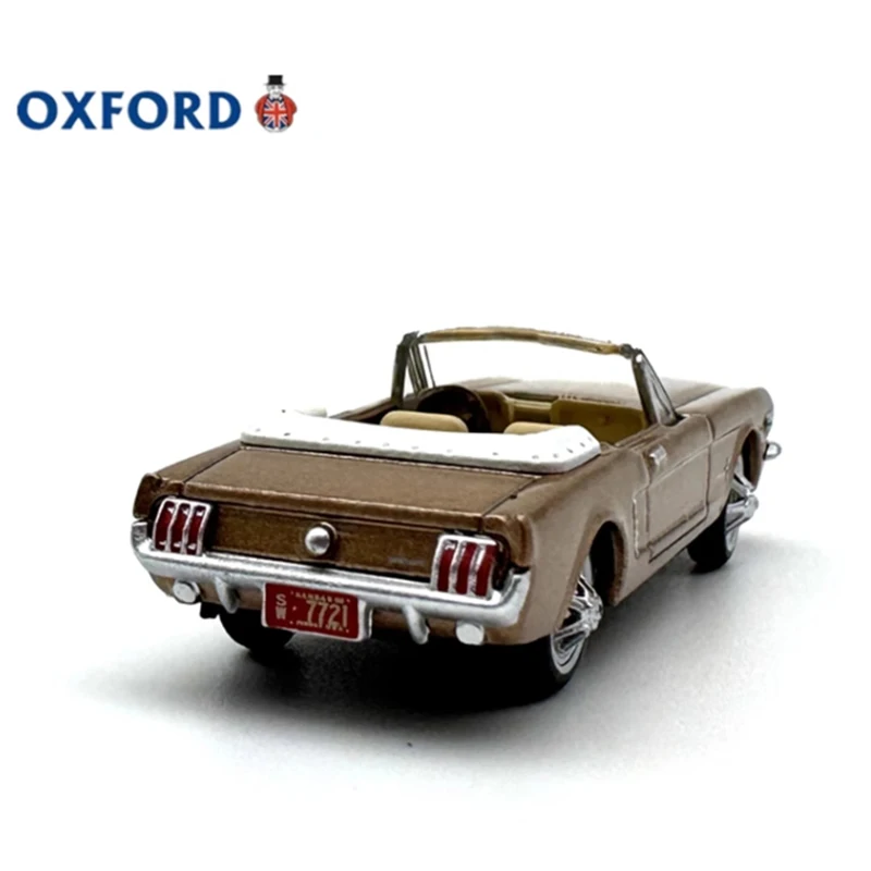 OXFORD Diecast 1:87 Scale Cabriolet Alloy Retro Sports Car Model Finished Product Simulation Toy Collection Gift Static Model