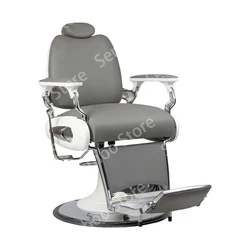 Makeup Hydraulic Chair Beauty Salon Stylist  Recliner   Reception Desk Taburetes De Bar Barbershop Furniture