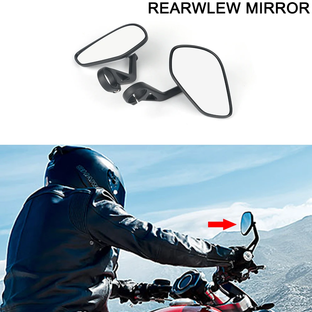 For Rocket 3 Street Triple S 765 765RS 765R Trident 660 Speed Triple 1200RS 1200RR Motorcycle Handlebar Rearview Bar End Mirror