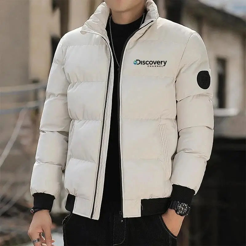 2025 Men's Fashion New Warm Jacket Winter Casual Men's Outdoor Jacket Men's Windproof Cotton Down Jacket