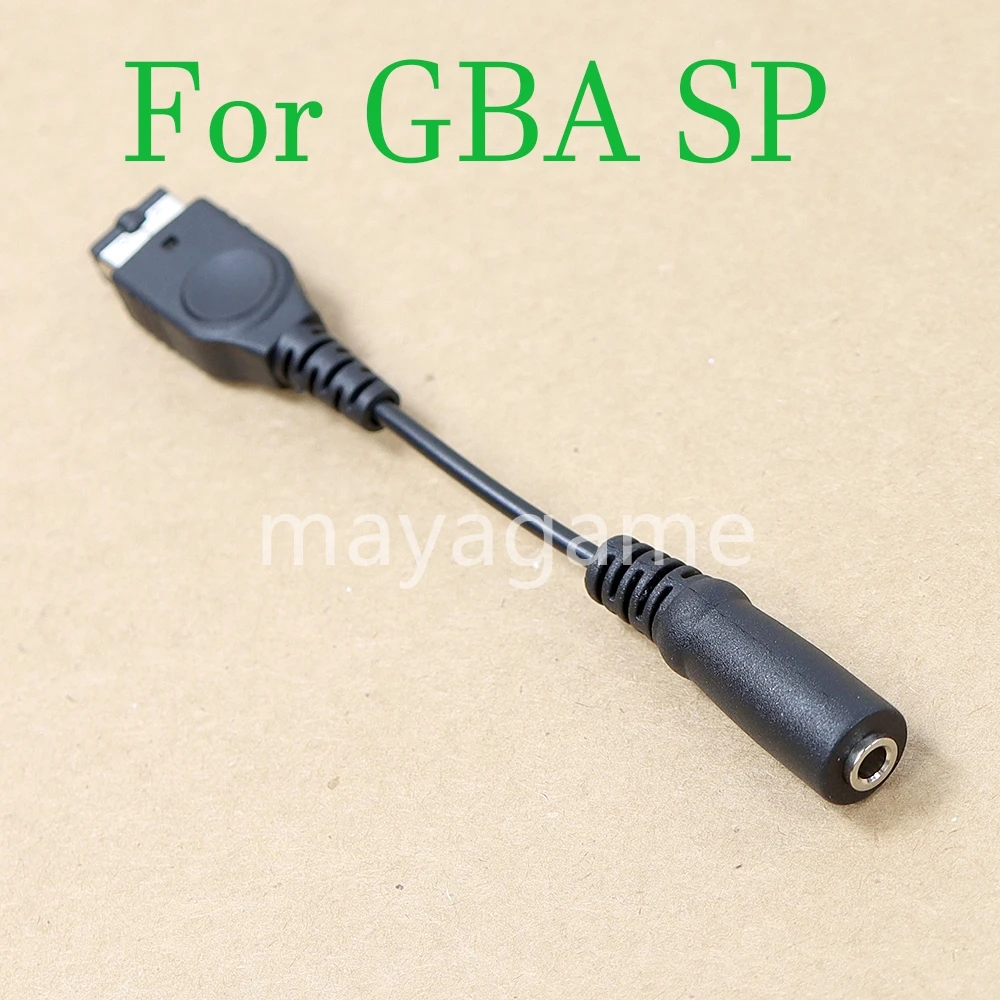 30pcs 3,5 mm fone de ouvido fone de ouvido cabo adaptador para substituição Gameboy Advance GBA SP.