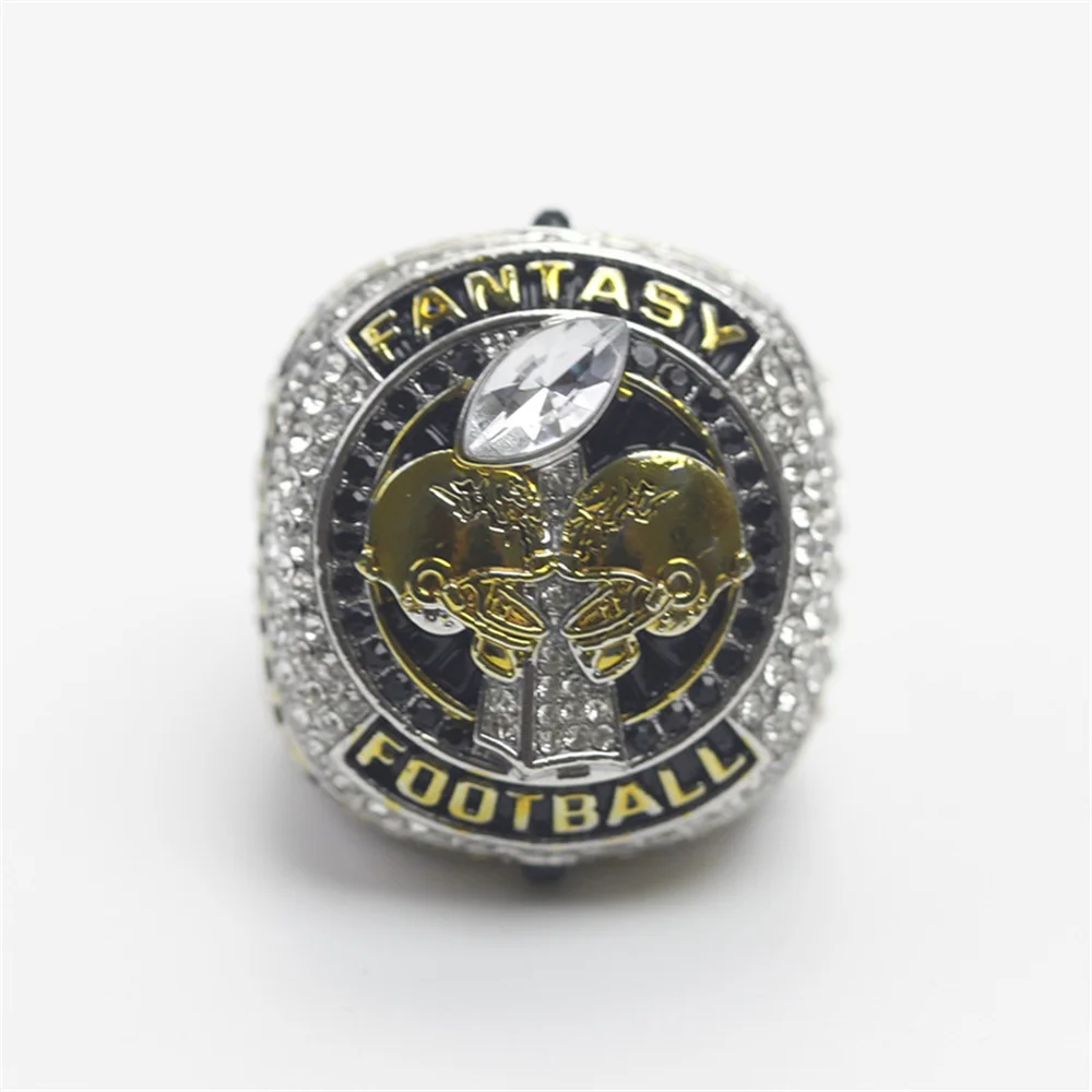 FFL 2025 Fantasy Football Championship Ring - Award Prize Trophy Ring for Sports Winner Fan Souvenirs Gift