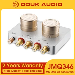 Douk Audio Step Up Transformer MC Moving Coil Phono Stage Cartridge Preamp Passive For Phone PC/CD Player/MC Phono Turntable