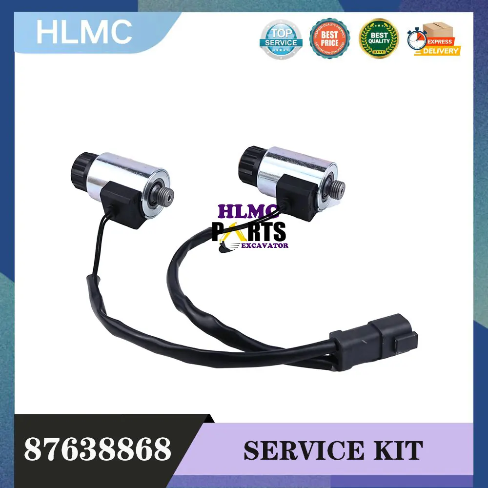 Construction Machinery Parts Solenoid Valve 87638868 9230 9240 8240 7010 750L 850L750K CR7090 CR8080 Replace