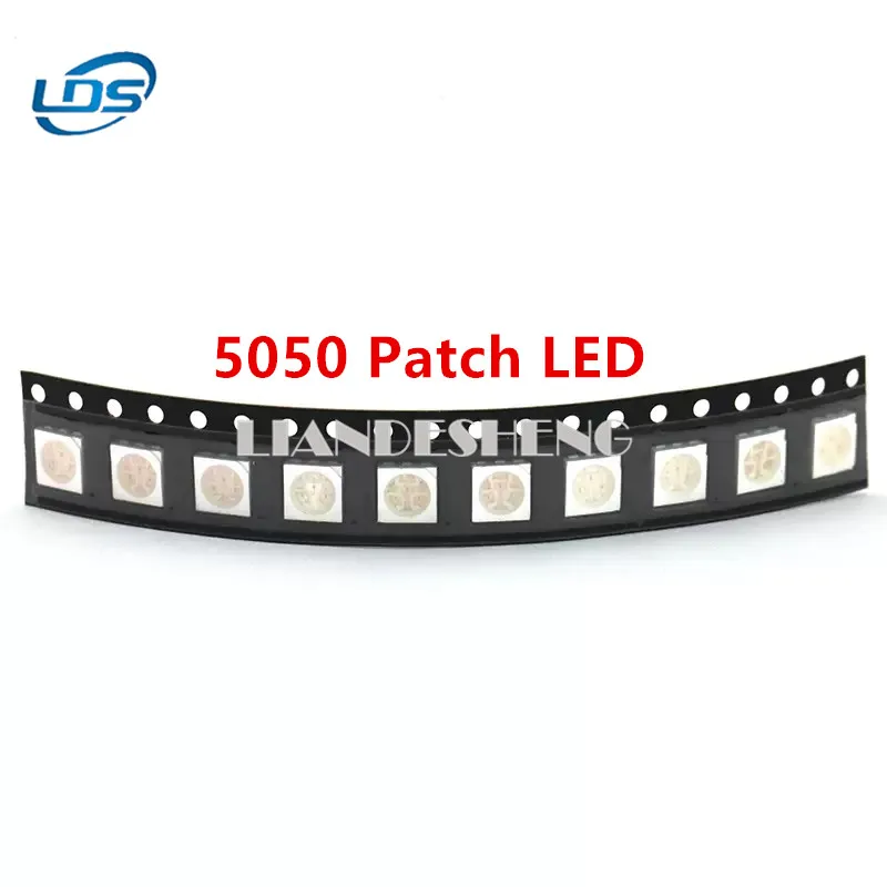 

5pcs 5050 LED lamp patch LED Blue Blue highlighting