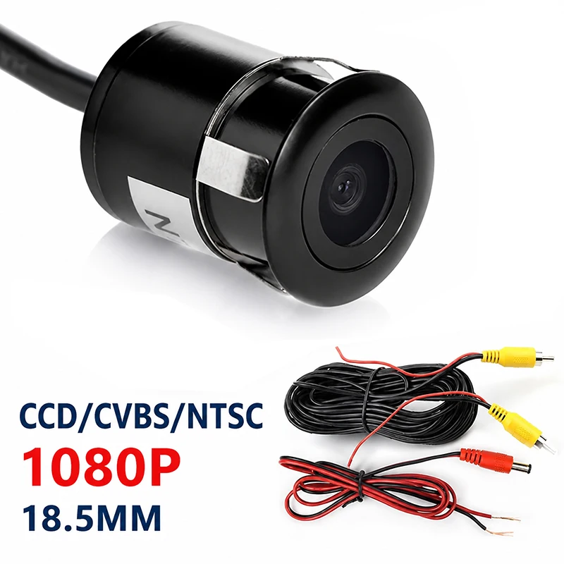 HD Perforated 18.5 Reversing Camera Full Color 8LED HD Night Vision Waterproof Car Image