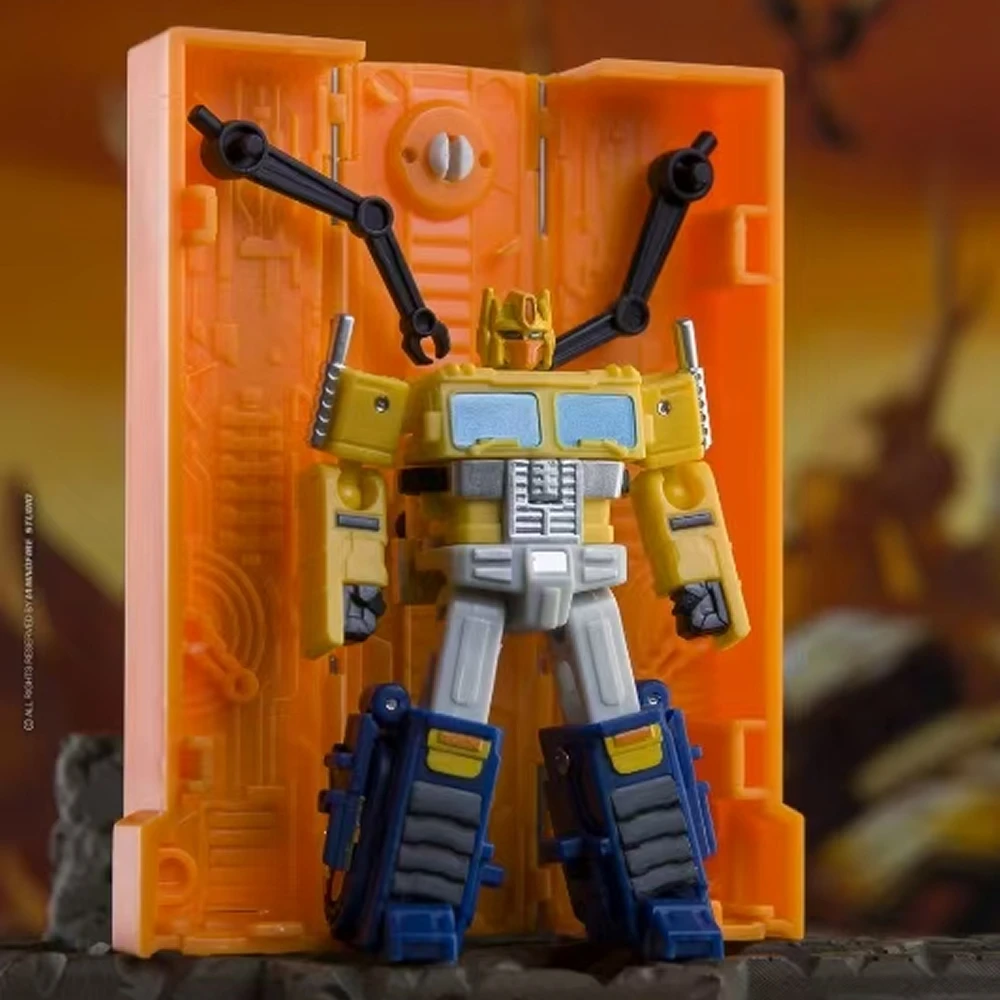 ของเล่นแปลงร่างขนาดเล็กของดร.วู: นักรบขั้นสูง DWE04Y ยีลโลว์ โอพ ไพรม์ คอมมานเดอร์