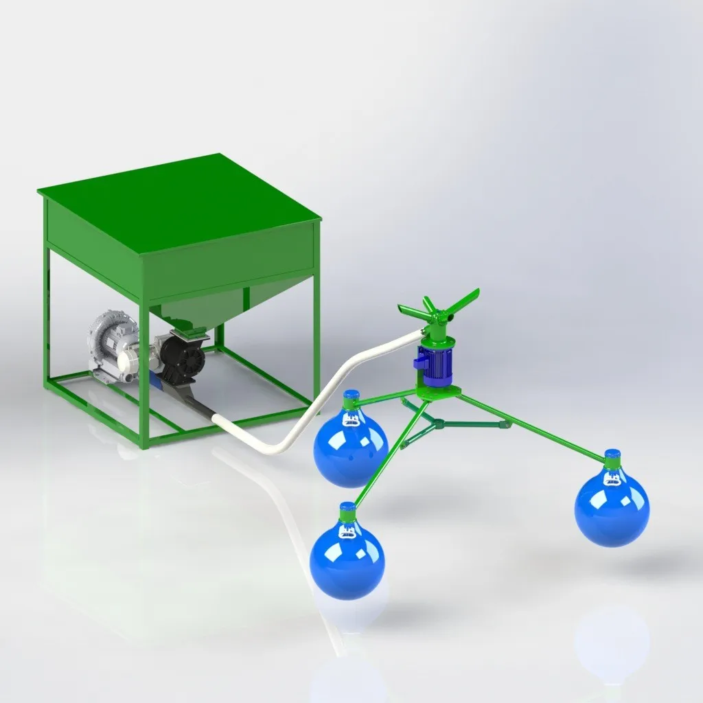 AIROW positive pressure venture capital 100 meters conveying pipeline positive pressure air feeding machine remote conveying