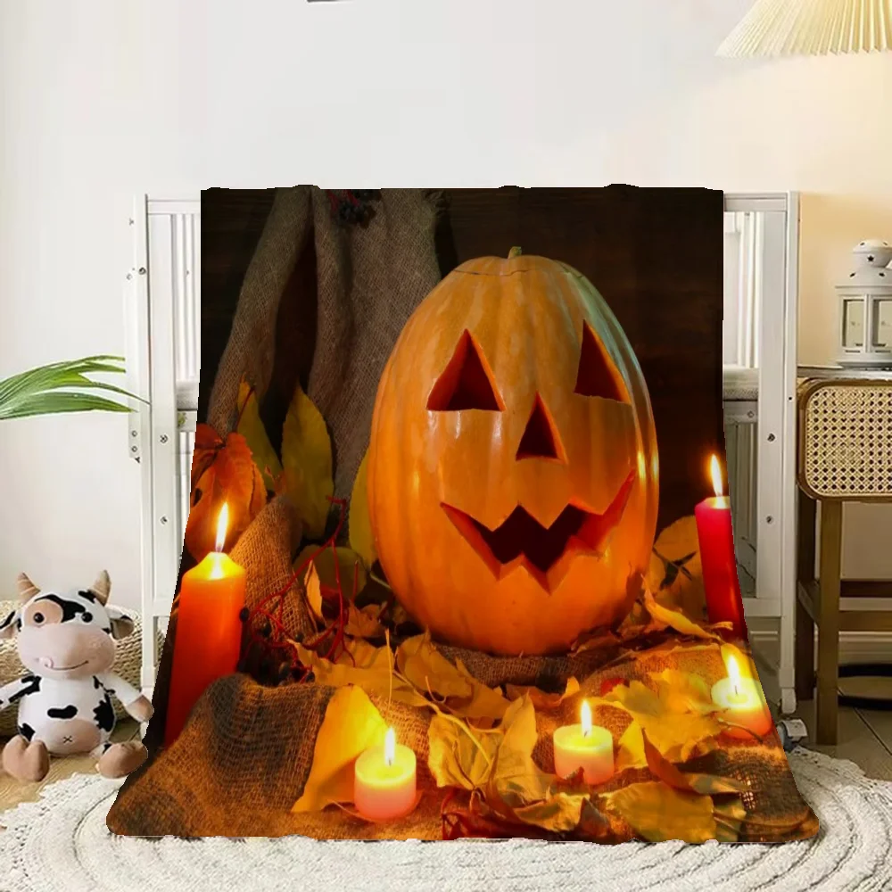 

Halloween Throw Blanket for Sofa Luxury Blanket Bed Warm Winter Blankets for Sofa Beach Towel Home and Decoration Knitted Plaid