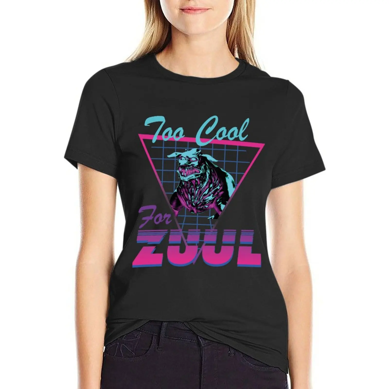 

Too Cool For Zuul T-Shirt anime plus sizes tees workout shirts for Women