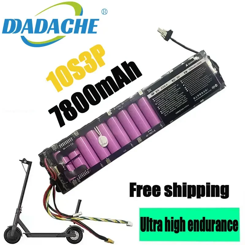 Original 36V 7800mAh battery For xiaom For MiJia M365 M356 Pro Special battery pack 36V Li-ion battery 7800mAh