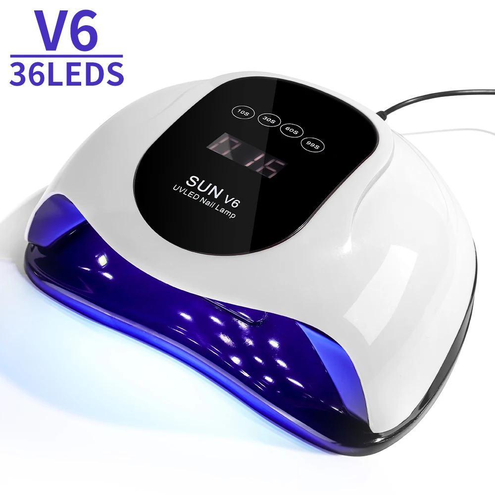 

Professional UV Nail Lamp Have 4 Timer Modes LCD Display Quick Drying Machine with 36 LED Nail Fordrying Dryer for Manicure Tool