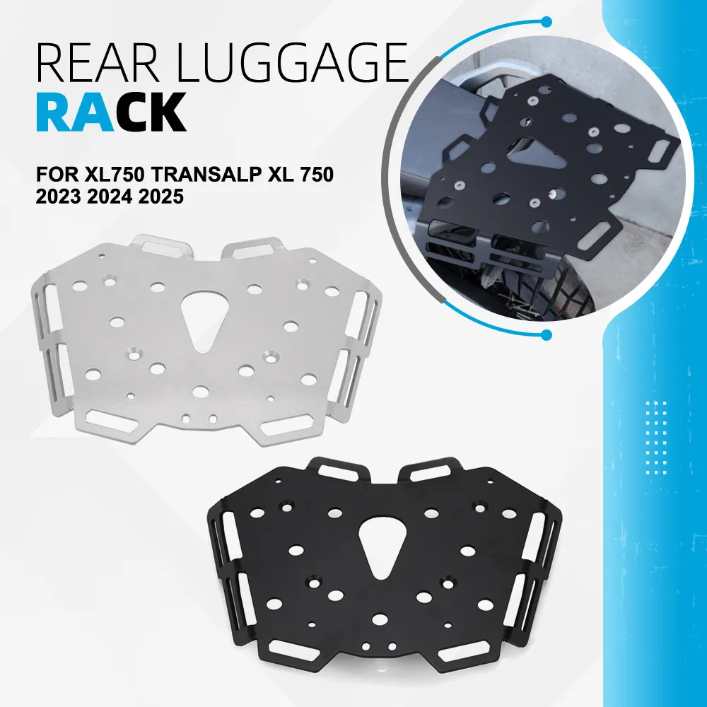 

Motorcycle Accessories Rear Rack Luggage Shelf Bracket Tailbox Support Holder For Honda XL750 TRANSALP XL 750 2023 2024 2025