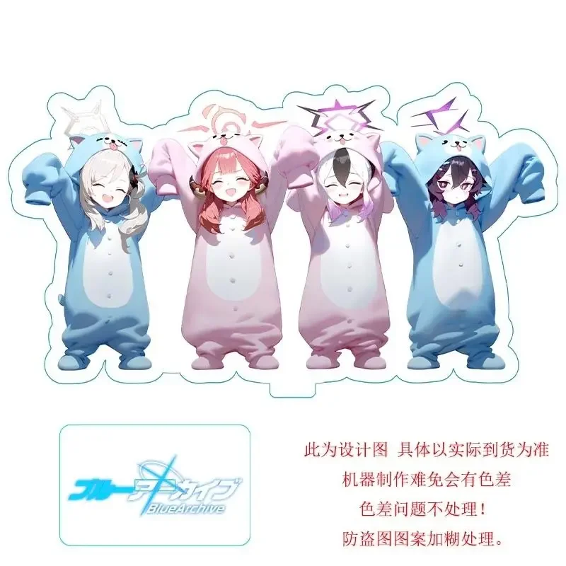 الأزرق الأرشيف أنيمي تاكاناشي هوشينو هاياس يوكا تأثيري لطيف لعبة الاكريليك حامل نموذج لوحة سطح المكتب الحلي هدايا عيد الميلاد